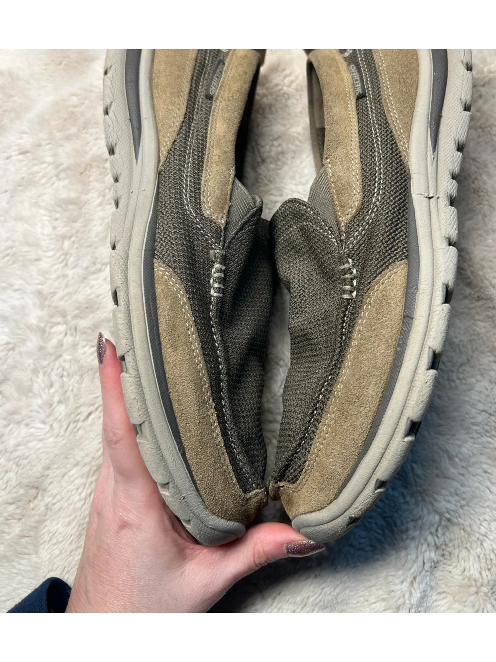 Skechers mens boat shoes Size 9